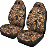 German Shepherd Full Face Car Seat Covers 091706 - YourCarButBetter