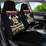 Get Wet Playing With A Firefighter Car Seat Covers 101211 - YourCarButBetter
