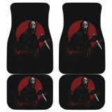 Ghostface Bloody Full Moon Night Car Floor Mats 211501 - YourCarButBetter