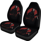 Ghostface Bloody Full Moon Night Car Seat Covers 211501 - YourCarButBetter
