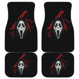 Ghostface Scream Car Floor Mats 211501 - YourCarButBetter