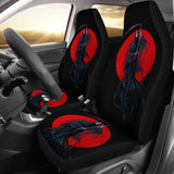 Grim Reaper Red Moon Car Seat Covers 211902 - YourCarButBetter