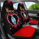 Guam Car Seat Cover Couple King Queen 105905 - YourCarButBetter
