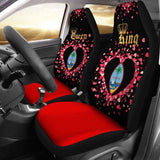 Guam Car Seat Cover Couple King Queen 105905 - YourCarButBetter