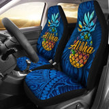 Hawaii Car Seat Covers - Aloha Pineapple - 9 174914 - YourCarButBetter