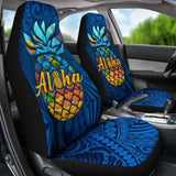 Hawaii Car Seat Covers - Aloha Pineapple - Amazing 091114 - YourCarButBetter