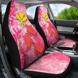 Hawaii Car Seat Covers - Polynesian Pink Plumeria Turtle - 091114 - YourCarButBetter
