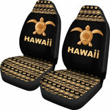 Hawaii Car Seat Covers - Hawaii Polynesian Turtle Gold Version - Amazing 091114 - YourCarButBetter