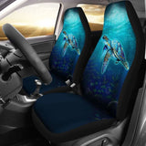 Hawaii Car Seat Covers - Turtle Under Sea - Amazing 091114 - YourCarButBetter