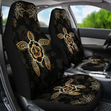 Hawaii Golden Turtle And Hibiscus Car Seat Covers - New 091114 - YourCarButBetter