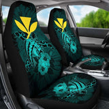 Hawaii Hibiscus Car Seat Cover - Harold Turtle - Turquoise - New 091114 - YourCarButBetter