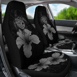 Hawaii Hibiscus Car Seat Cover - Turtle Map - Gray - New 091114 - YourCarButBetter