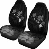 Hawaii Hibiscus Map Polynesian Ancient Gray Turtle Car Set Covers - New - Awesome 091114 - YourCarButBetter