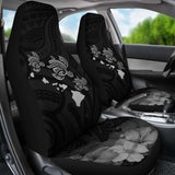 Hawaii Hibiscus Map Polynesian Ancient Gray Turtle Car Set Covers - New - Awesome 091114 - YourCarButBetter
