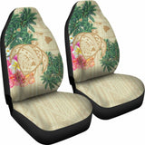 Hawaii Kanaka Maoli Polynesian Flowers Turtle Car Seat Covers - New - 091114 - YourCarButBetter