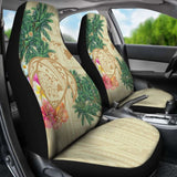 Hawaii Kanaka Maoli Polynesian Flowers Turtle Car Seat Covers - New - 091114 - YourCarButBetter