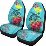 Hawaii Kanaka Turtle Hibiscus Plumeria Tropical Style - Car Seat Cover New Awesome 091114 - YourCarButBetter