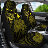 Hawaii Sea Turtle Is Swimming Toward Car Seat Covers Yellow - New - 091114 - YourCarButBetter