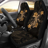 Hawaii Turtle Flower Polynesian Car Seat Covers - Gold - New Awesome 091114 - YourCarButBetter