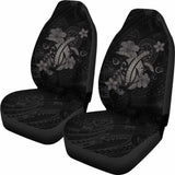 Hawaii Turtle Flower Polynesian Car Seat Covers - Gray - New Awesome 091114 - YourCarButBetter