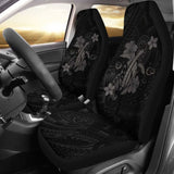 Hawaii Turtle Flower Polynesian Car Seat Covers - Gray - New Awesome 091114 - YourCarButBetter