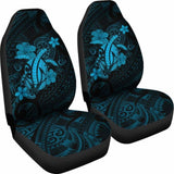 Hawaii Turtle Flower Polynesian Car Seat Covers - Turquoise - New Awesome 091114 - YourCarButBetter