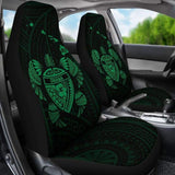 Hawaii Turtle Hibiscus Map Car Seat Covers - Green - New - 091114 - YourCarButBetter