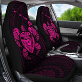 Hawaii Turtle Hibiscus Map Car Seat Covers - Pink - New - 091114 - YourCarButBetter