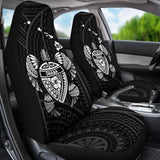 Hawaii Turtle Hibiscus Map Car Seat Covers - White - New - 091114 - YourCarButBetter