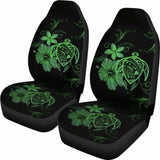 Hawaii Turtle Hibiscus Poly Green Car Seat Covers - New - Awesome 091114 - YourCarButBetter