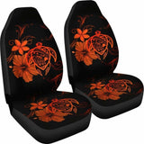 Hawaii Turtle Hibiscus Poly Orange Car Seat Covers - New - Awesome 091114 - YourCarButBetter