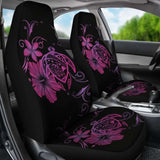 Hawaii Turtle Hibiscus Poly Pink Car Seat Covers - New - Awesome 091114 - YourCarButBetter