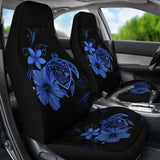 Hawaii Turtle Hibiscus Poly Purple Car Seat Covers - New - Awesome 091114 - YourCarButBetter