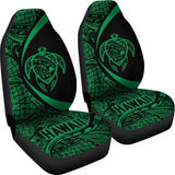 Hawaii Turtle Map Polynesian Car Seat Covers - Green - Best Look - New 091114 - YourCarButBetter