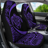 Hawaii Turtle Map Polynesian Car Seat Covers - Purple - Best Look - New 091114 - YourCarButBetter