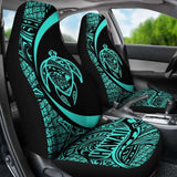 Hawaii Turtle Map Polynesian Car Seat Covers - Turquoise - Best Look - New 091114 - YourCarButBetter