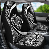 Hawaii Turtle Map Polynesian Car Seat Covers - White - Best Look - New 091114 - YourCarButBetter