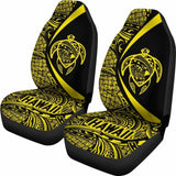 Hawaii Turtle Map Polynesian Car Seat Covers - Yellow - Best Look - New 091114 - YourCarButBetter