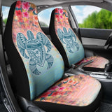 Hawaii Turtle Ohana Stary Night Hibiscus Car Set Cover - New - Awesome 091114 - YourCarButBetter