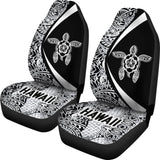 Hawaii Turtle Polynesian Car Seat Cover - Best Look - New - White New 091114 - YourCarButBetter