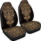 Hawaii Turtle Polynesian Car Seat Cover - Gold - Armor Style - New 091114 - YourCarButBetter