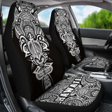 Hawaii Turtle Polynesian Car Seat Cover - White - Armor Style - New 091114 - YourCarButBetter