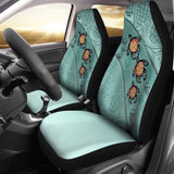 Hawaii Turtle Swimming Tribal Polynesian Car Seat Covers - 091114 - YourCarButBetter