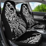 Hawaiian Polynesian Hammerhead Shark Tattoo Car Seat Covers 211405 - YourCarButBetter
