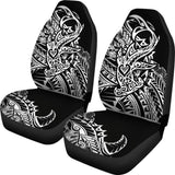 Hawaiian Polynesian Hammerhead Shark Tattoo Car Seat Covers 211405 - YourCarButBetter