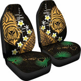 Heartbeat Polynesian Hawaii Car Seat Covers Plumeria Turtle Amazing 091114 - YourCarButBetter