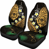 Heartbeat Polynesian Hawaii Car Seat Covers Plumeria Turtle Amazing 091114 - YourCarButBetter