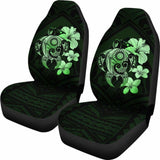Hibiscus Plumeria Mix Polynesian Green Turtle Car Seat Covers - New - Awesome 091114 - YourCarButBetter