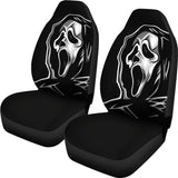 Horror Scary Ghostface Car Seat Covers 212903 - YourCarButBetter