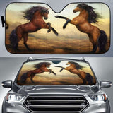 Horse Car Auto Sun Shade 172609 - YourCarButBetter